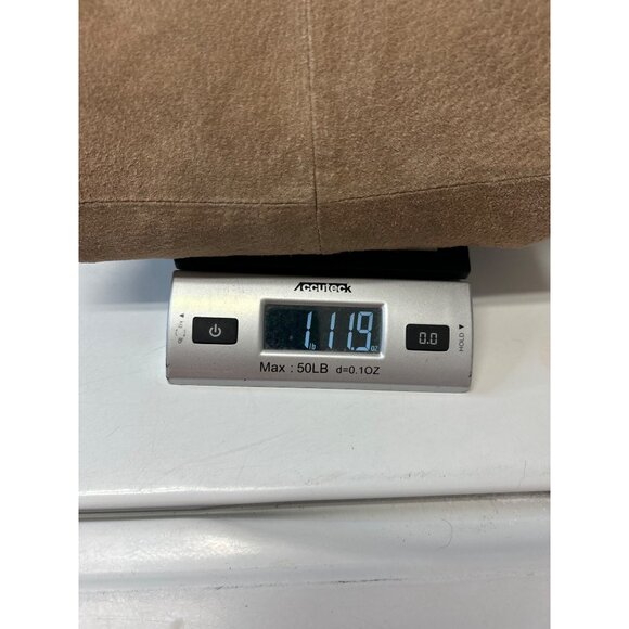 Chadwicks Vintage 90s Y2K Womens Genuine Suede Leather Blazer Jacket Size 6 Tan - Picture 10 of 10